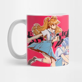 Evangelion - Asuka Langley & Rei Anayami Mug